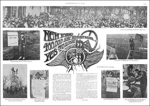 Centerfold, Issue 29, May 1-15, 1967; text on same page